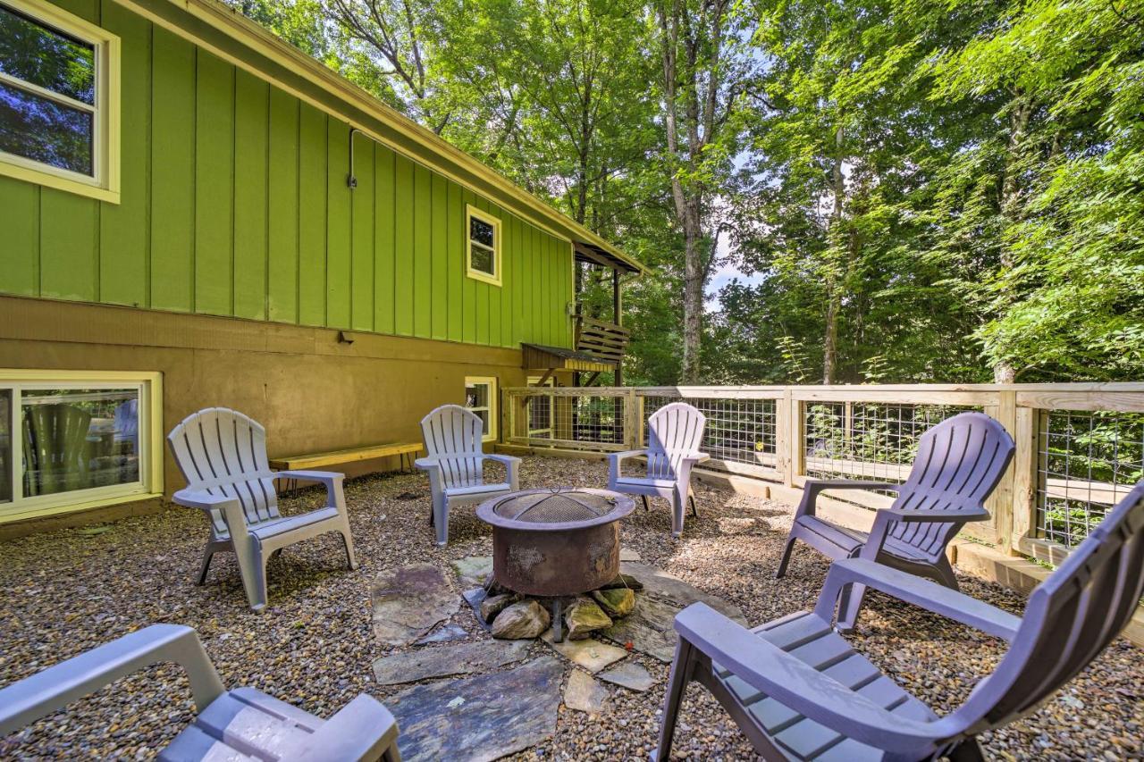 Charming Maggie Valley Getaway With Fire Pit! Ngoại thất bức ảnh